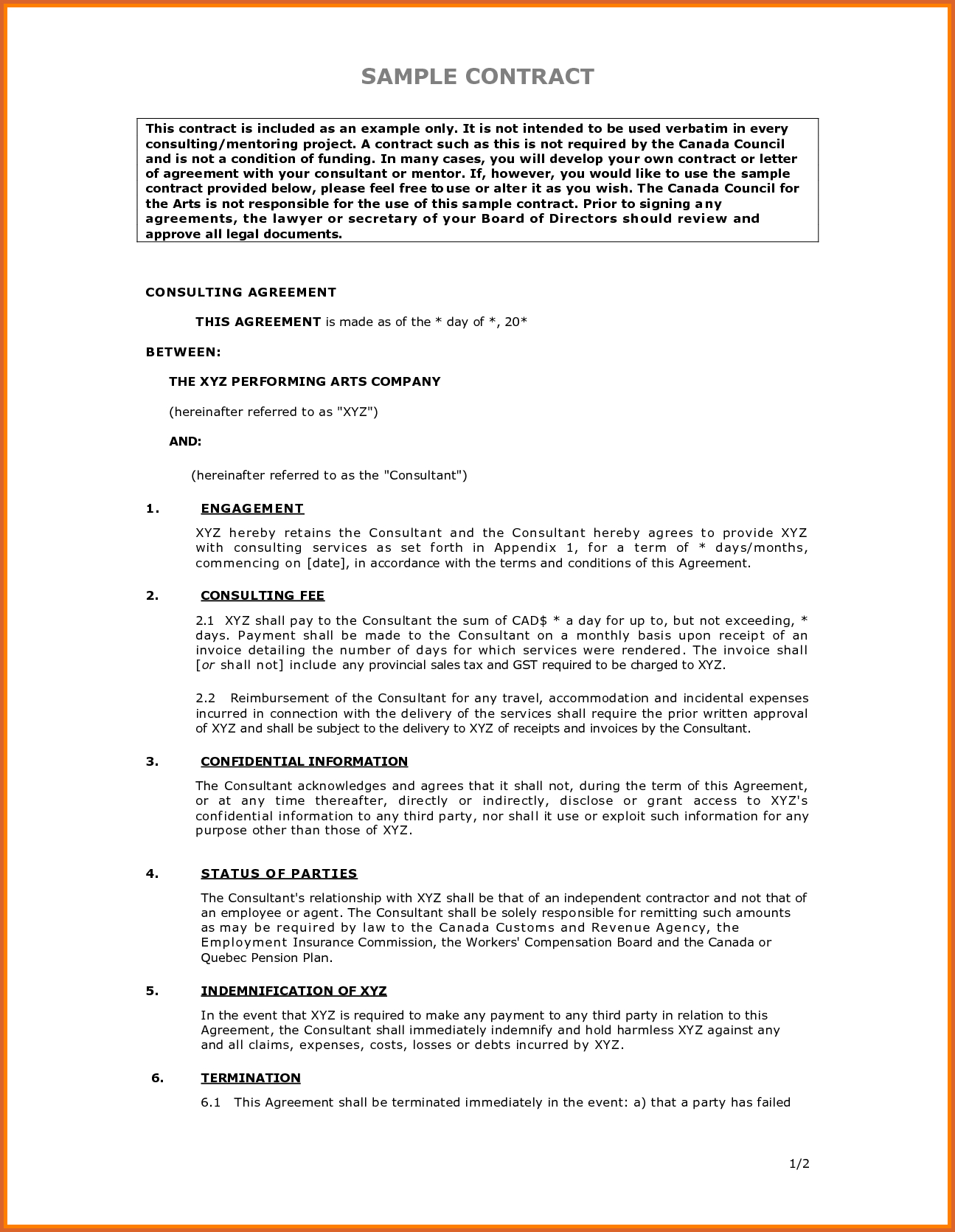 Business Contract Agreement How To Make A Business Contract Template Ataumberglauf Verband