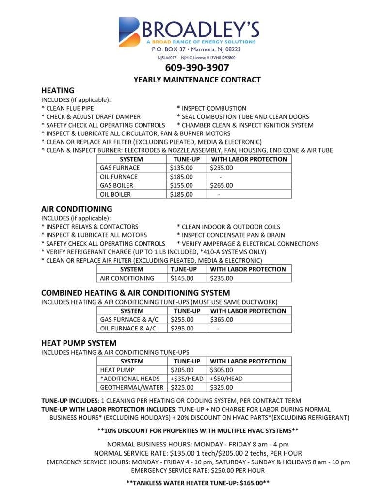 Hvac Service Agreement 8 Hvac Contract Templates For Services Pdf Word Google Docs