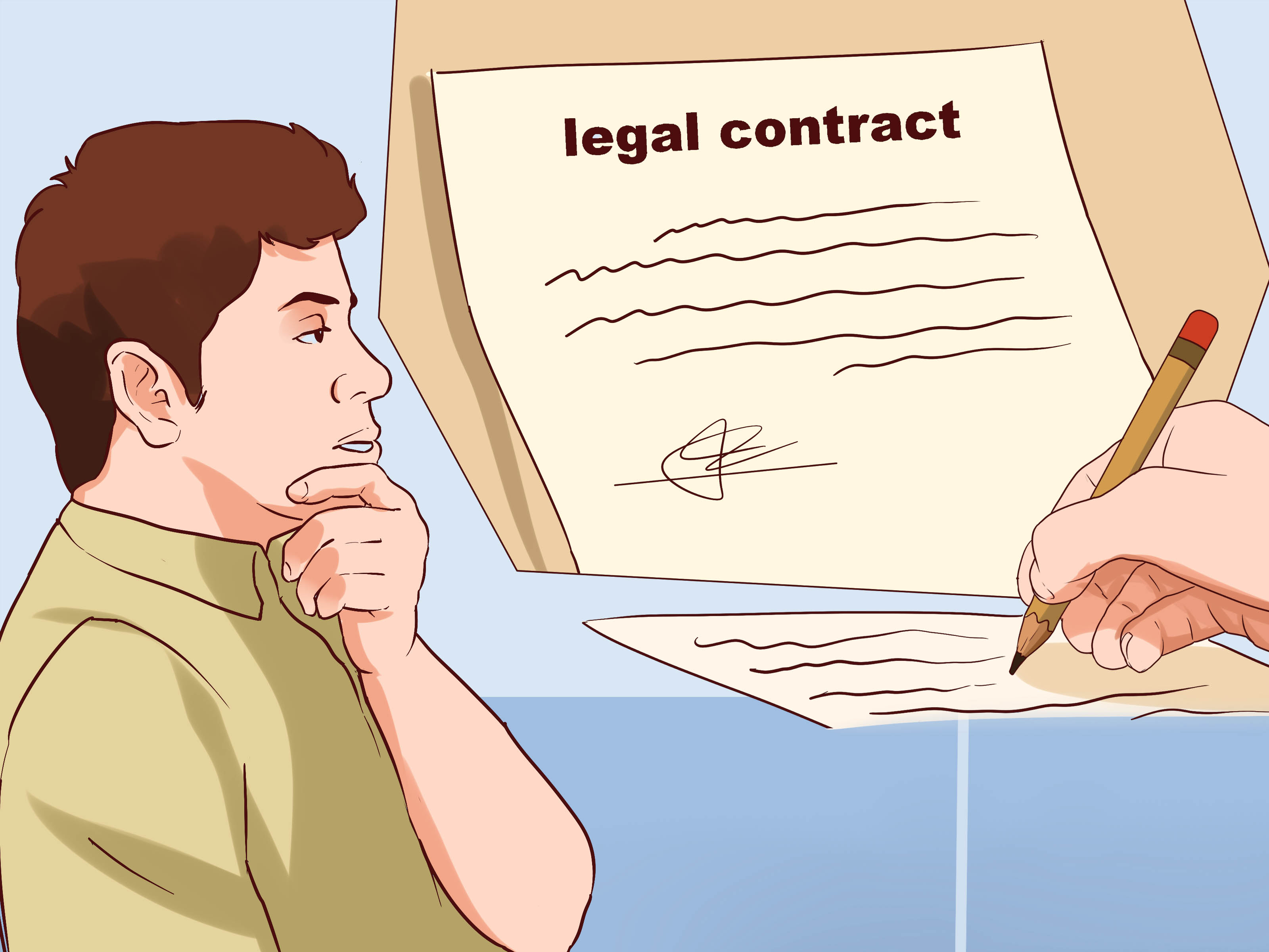 Writing Contract Agreement How To Write A Business Contract 15 Steps With Pictures