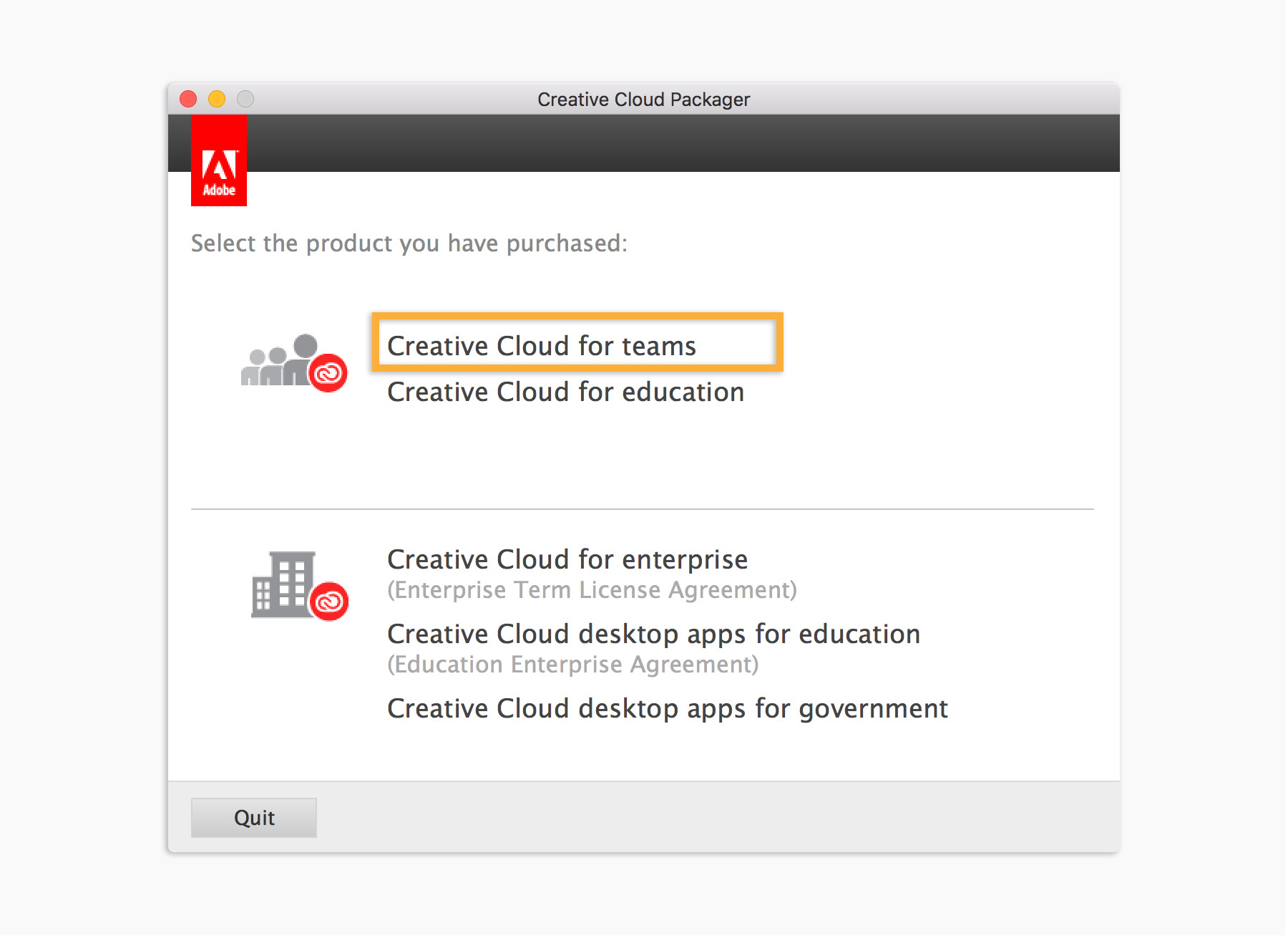 Adobe Creative Cloud License Agreement Creating A Deployment Package For Adobe Creative Cloud For Teams