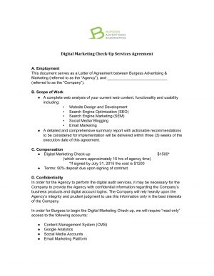 Agency Agreement Draft 29 Marketing Agreement Templates And Examples Pdf Word Pages