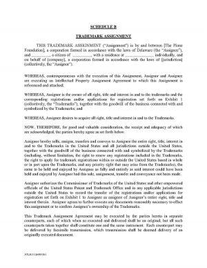 Assignment Of Intellectual Property Agreement Download Trademark Assignment Agreement Style 4 Template For Free At