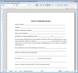 Bi Weekly Rental Agreement Property Management Forms For Landlords And Property Managers