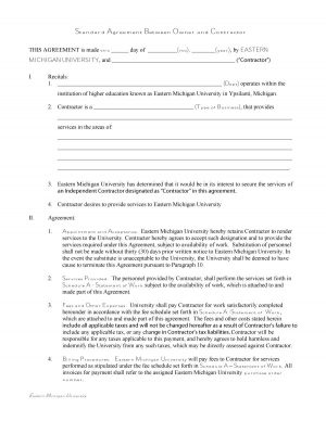 Business Contract Agreement 50 Free Independent Contractor Agreement Forms Templates