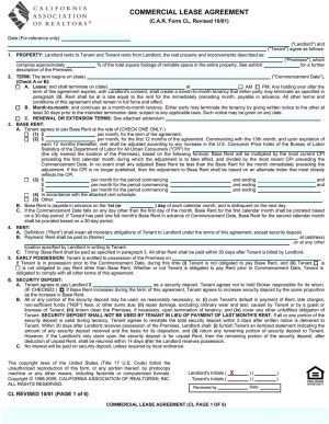 California Commercial Sublease Agreement Commercial Lease Agreement Pdf