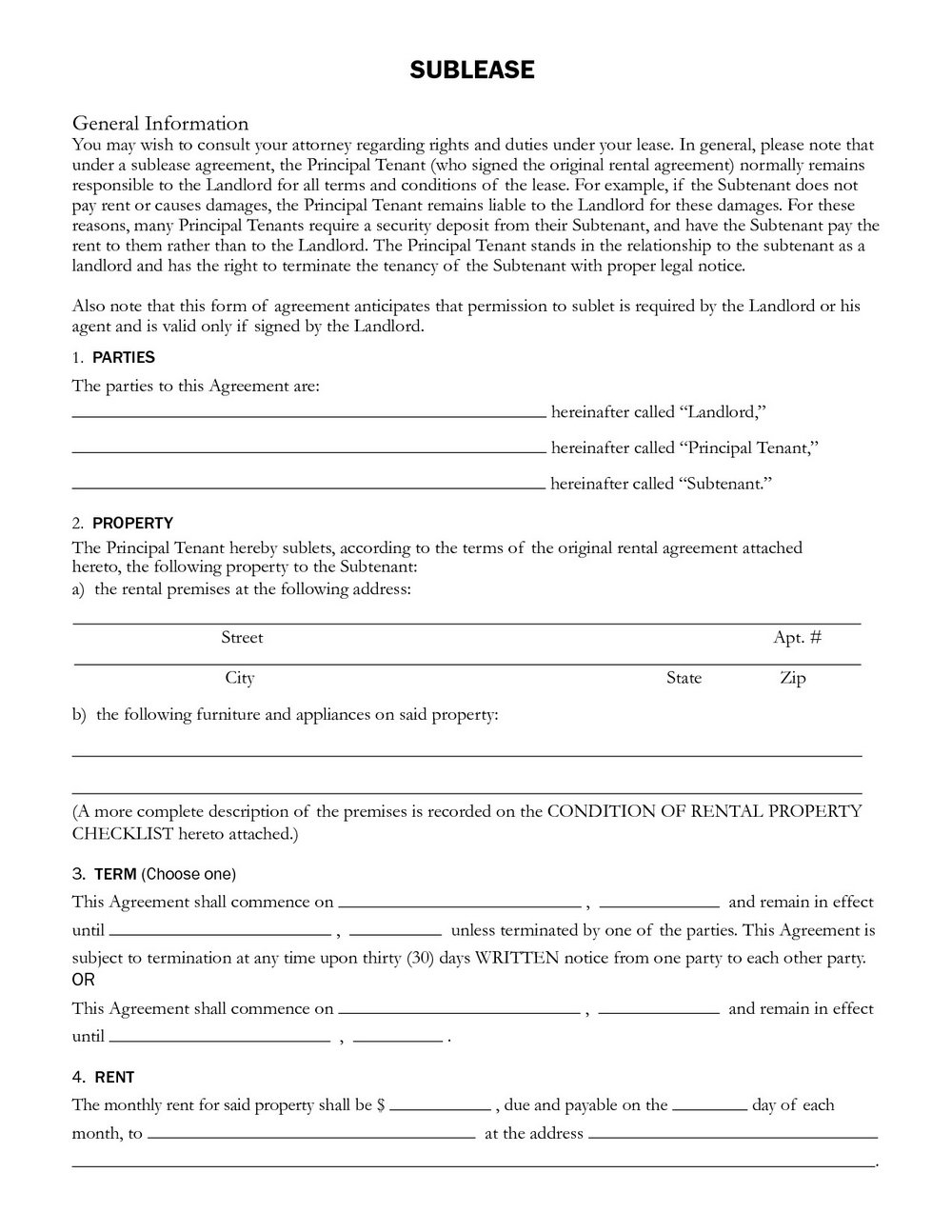 California Commercial Sublease Agreement Sublease Agreement Form Bc Forms 4349 Resume Examples