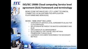 Cloud Service Level Agreement Template Cloud Service Level Agreements Meeting Customer And Provider Needs Eric Simmon