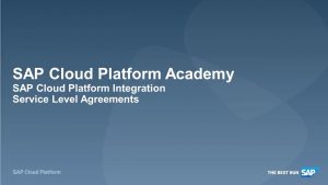 Cloud Service Level Agreement Template Sap Cloud Platform Integration Service Level Agreements