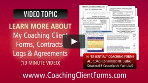 Coaching Agreement Form Learn More About My Coaching Client Forms Contracts Logs Agreements