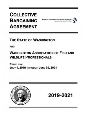 Collective Bargaining Agreement 2019 21 Collective Bargaining Agreement Washington Association Of