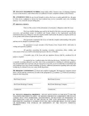 Copy Of A Lease Agreement For Residential Download Free Florida Single Family Residential Lease Agreement