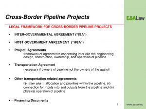 Cross Border Agreements International And Contractual Framework For See Cross Border