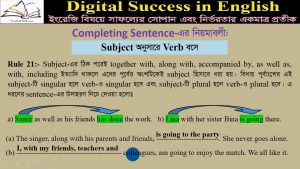 Define Subject Verb Agreement Completing Sentence Subject Verb Agreement Part 21