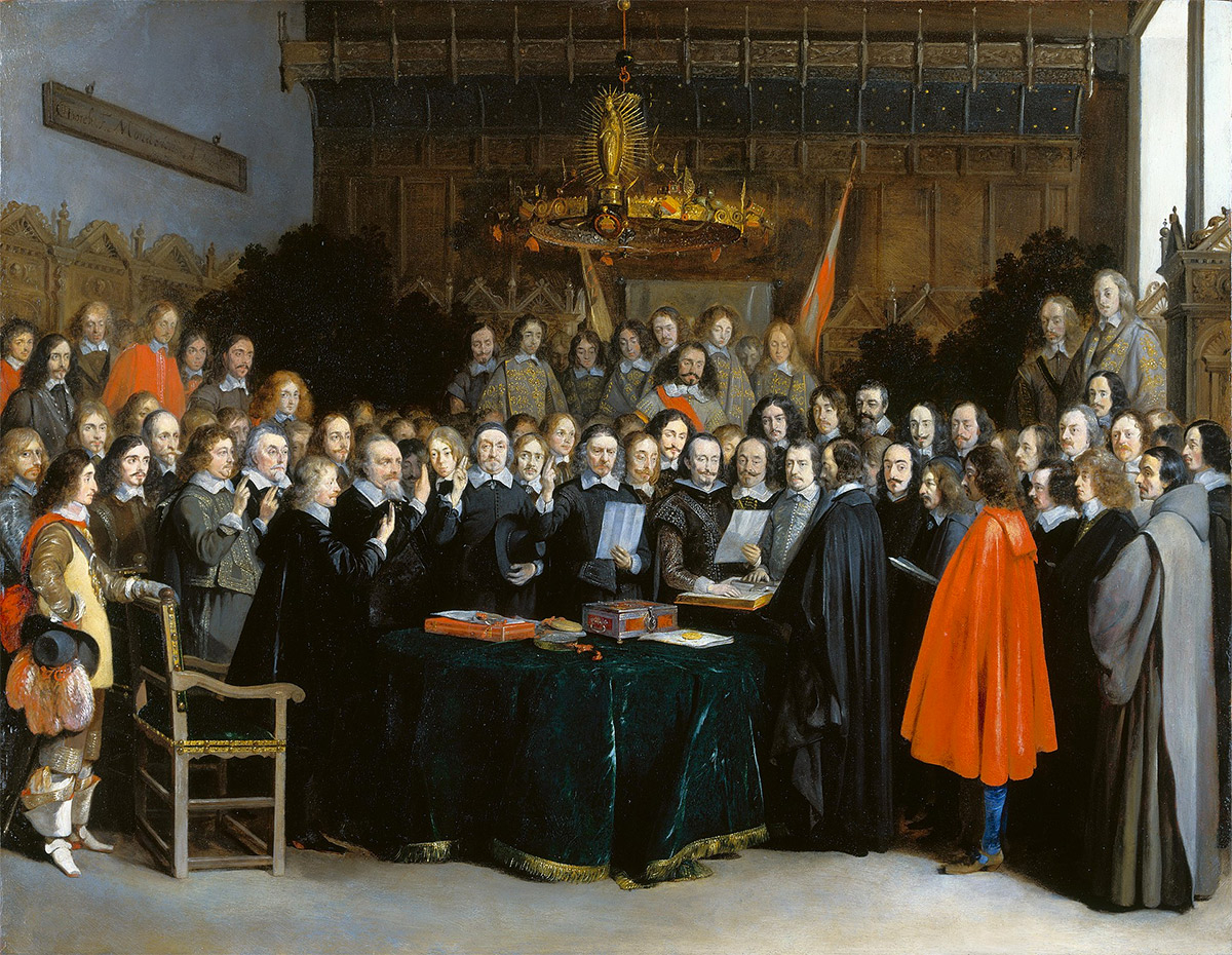 Definition Of Peace Agreement The Treaty Of Westphalia History Today