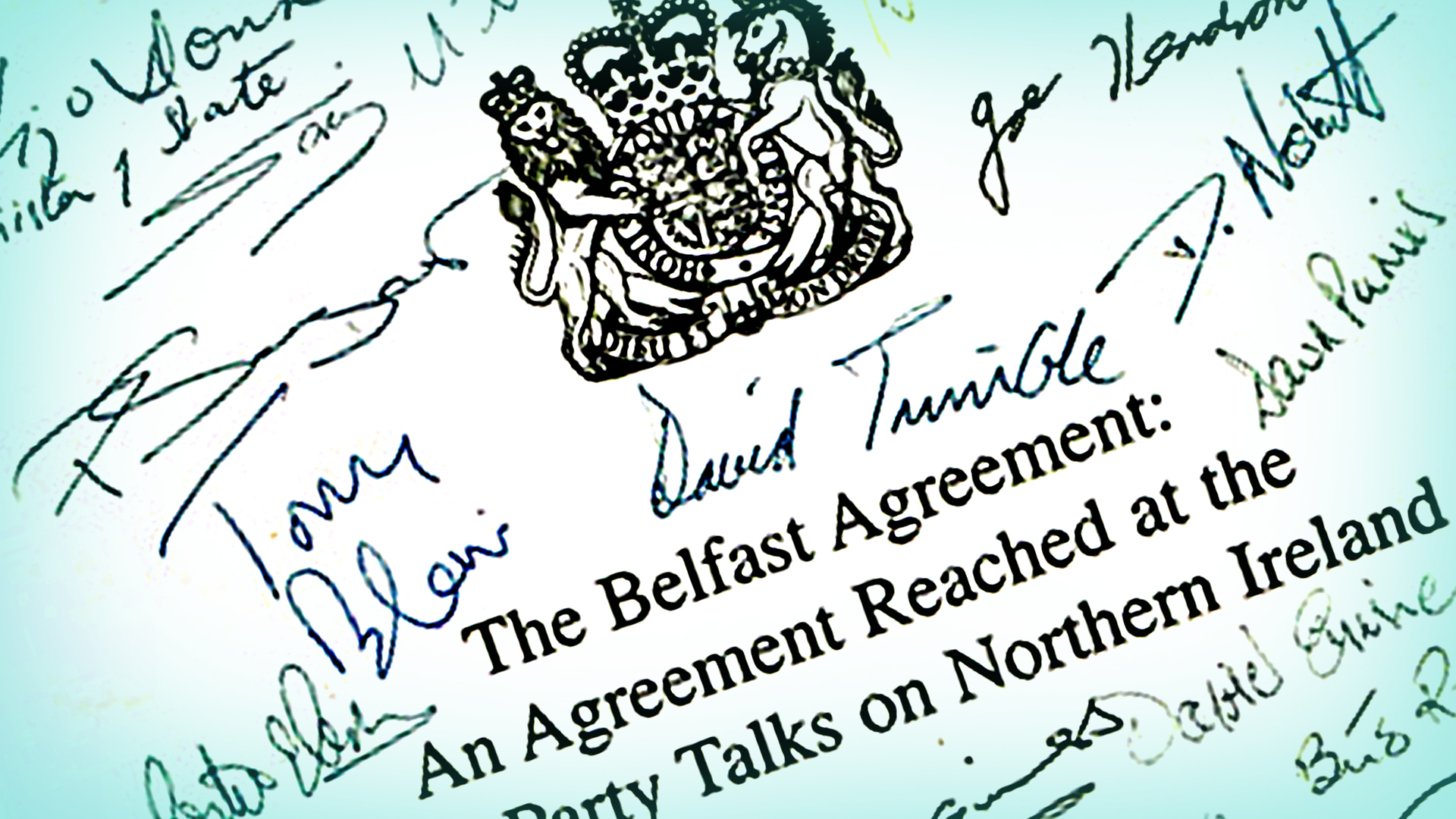 Definition Of Peace Agreement What Was The Good Friday Agreement Cbbc Newsround