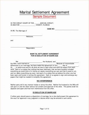 Employment Settlement Agreement Template Free Separation Agreement Template Mathosproject