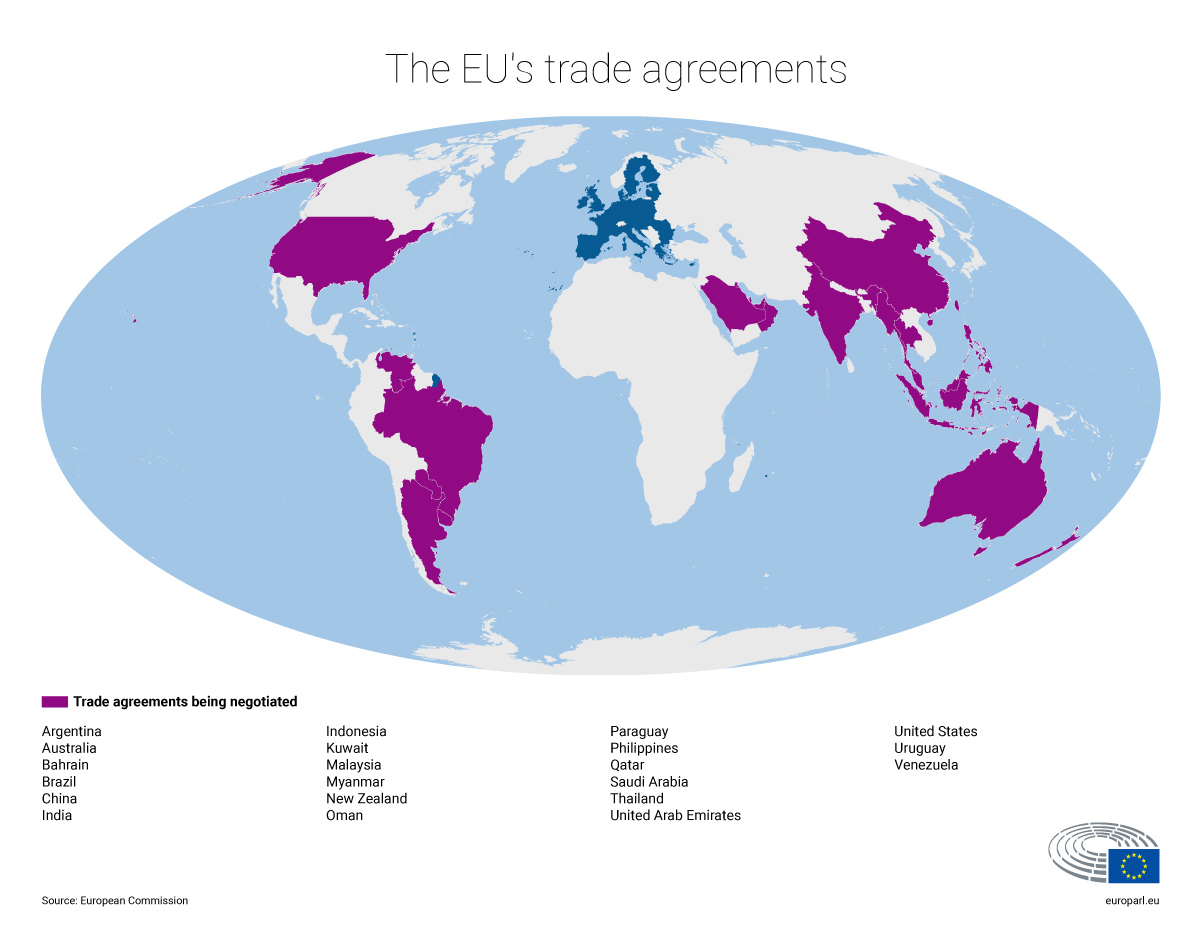 Eu Colombia Free Trade Agreement Trade Agreements What The Eu Is Working On News European Parliament