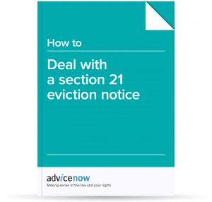 Eviction Without Tenancy Agreement How To Deal With A Section 21 Eviction Notice Advicenow