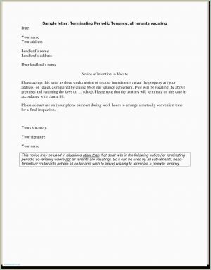 Eviction Without Tenancy Agreement Tenant Notice To Quit Template Contract Termination Notice Letter