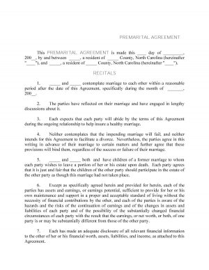 Financial Agreement Divorce Template 30 Prenuptial Agreement Samples Forms Template Lab