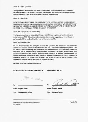 Finder Fee Agreement Intermediaryfinderconsultant Agreement