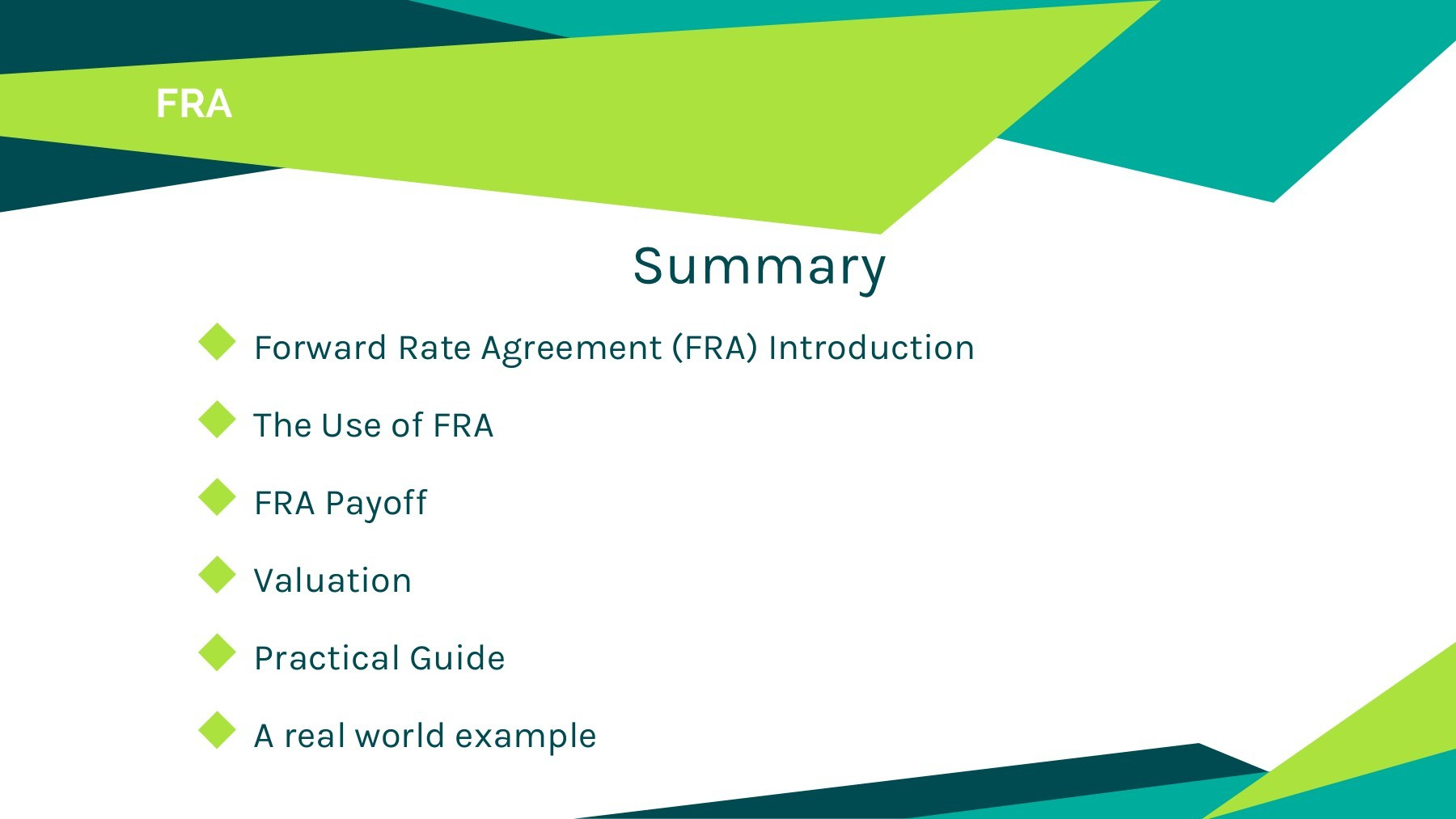 Forward Pricing Agreement Pricing And Valuing Forward Rate Agreement Fra
