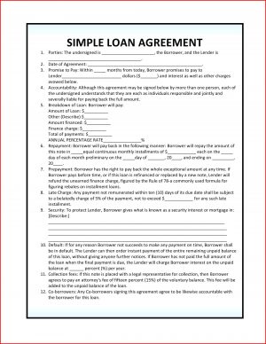 Free Loan Agreement Form 011 Template Ideas Construction Loan Agreement Form Luxury Templates