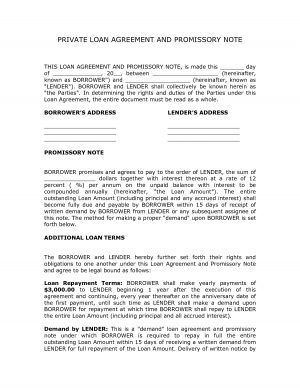 Free Loan Agreement Form Corporate Loan Contract Sample Private Agreement Template Bunch Best