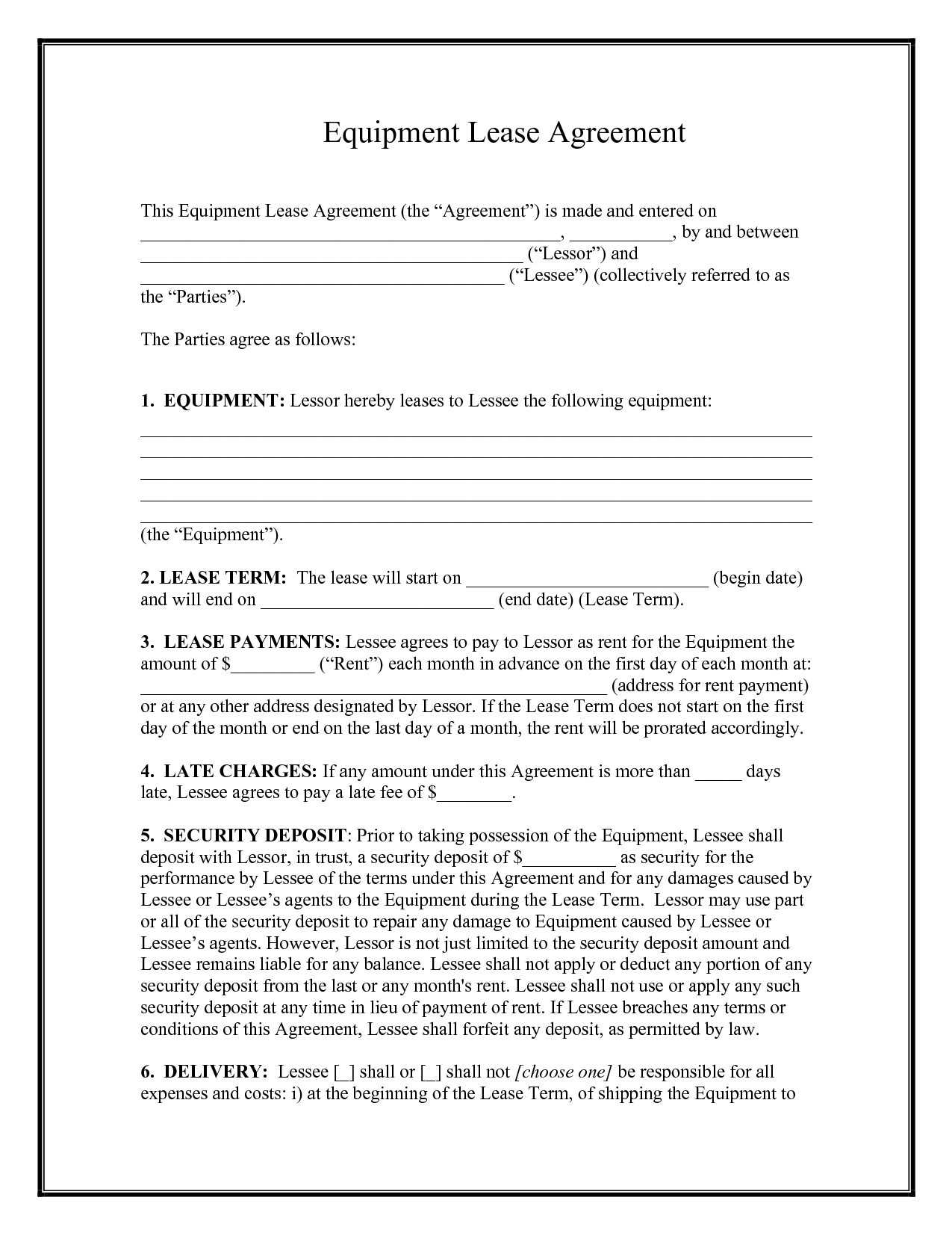 Free Rental Lease Agreement Form Residential Lease Agreement Pdf Inspirational Free New York