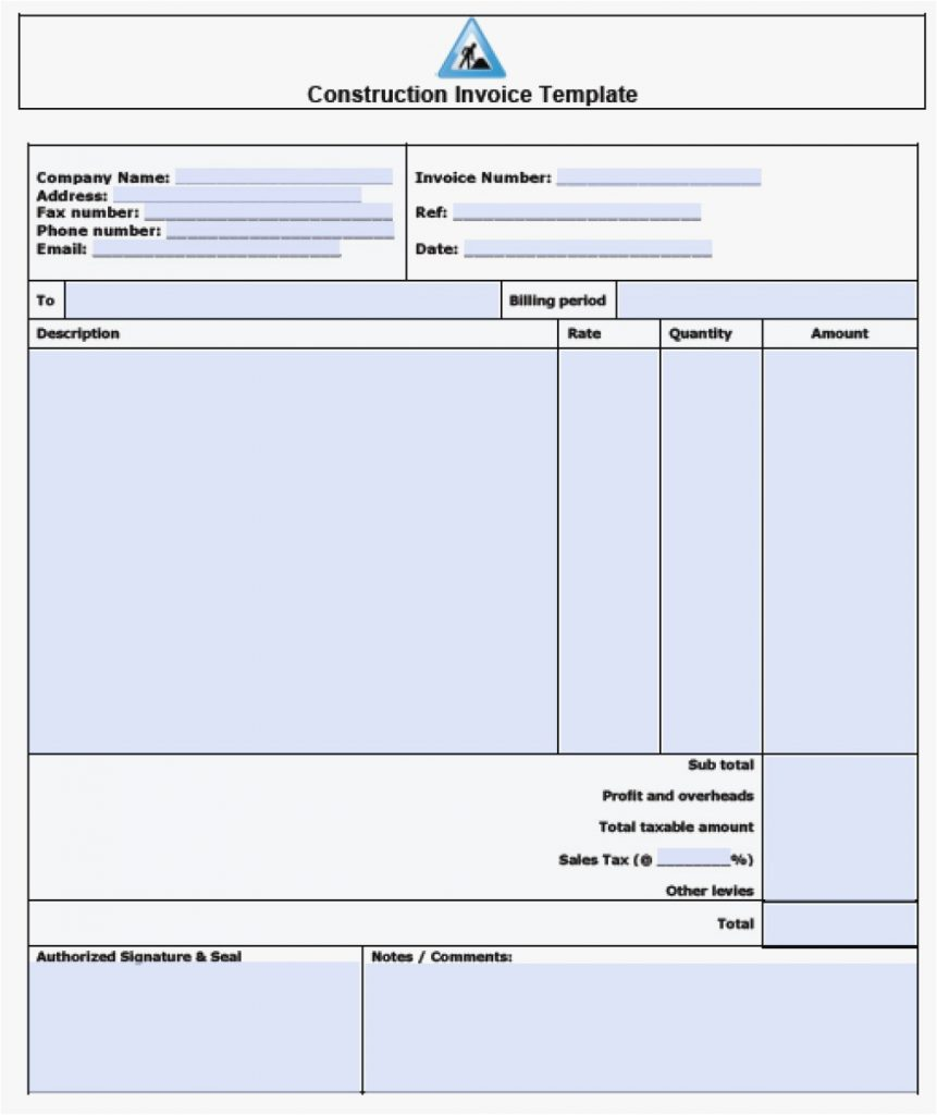 Free Subcontractor Agreement Template Australia Contractor Invoice1 Invoice Contracotrs Template Uk Excel