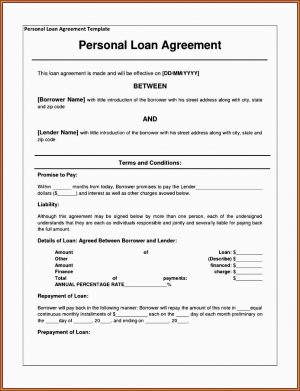 How To Write A Loan Agreement Template Loan Agreement Between Family Members 147 Loan Agreement
