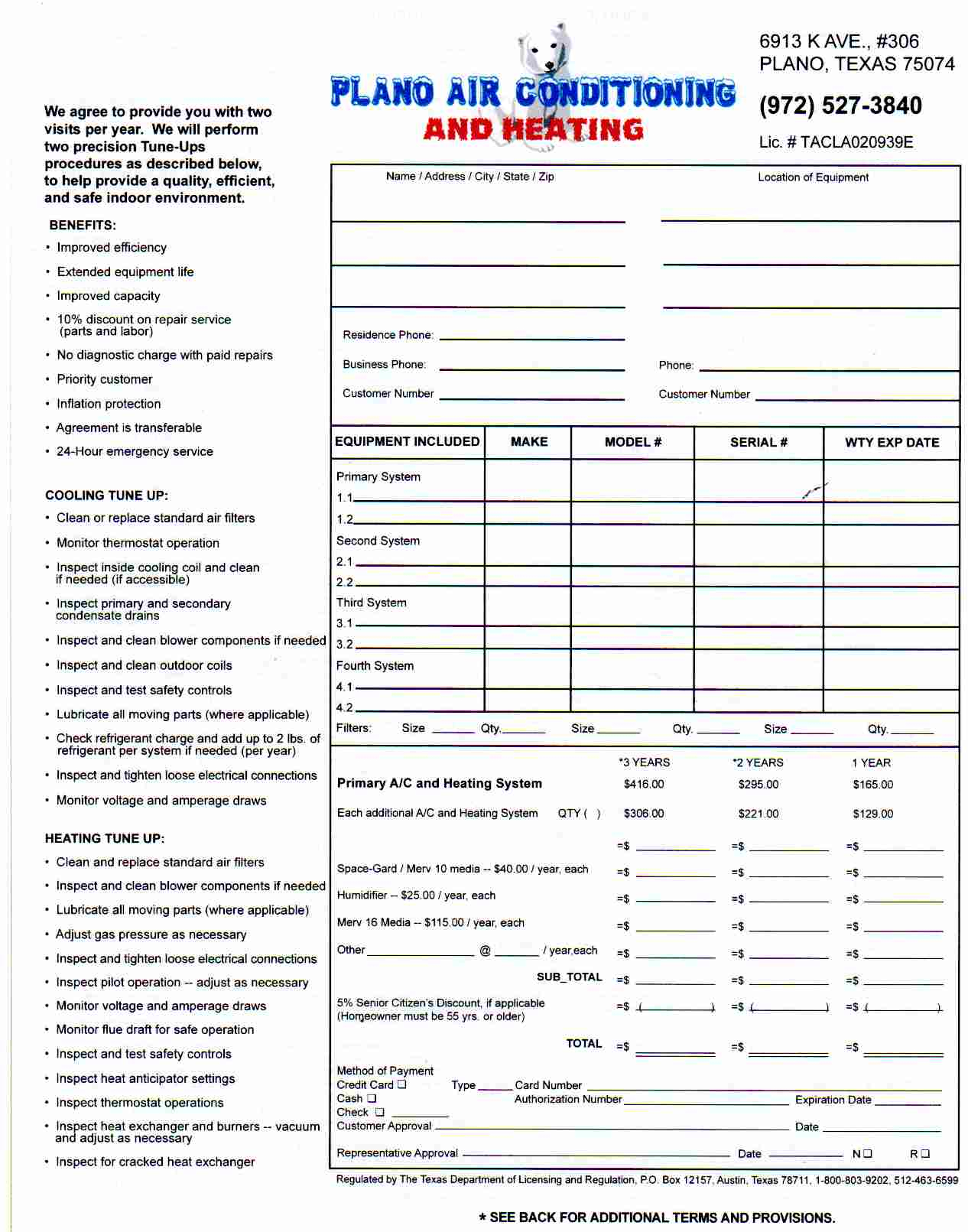 Hvac Service Agreement 008 Hvac Maintenance Agreement Img010 Service Contract Template