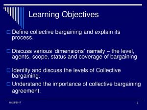 Importance Of Collective Bargaining Agreement Topic 5bargaining Structures And Processes Ppt Download