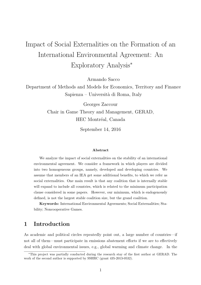 International Agreement On Environmental Management Collaborative Environmental Management A Review Of The Literature