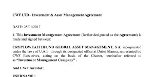 Investment Management Agreement Cwf Ltd Investment Asset Managementpdf Docdroid