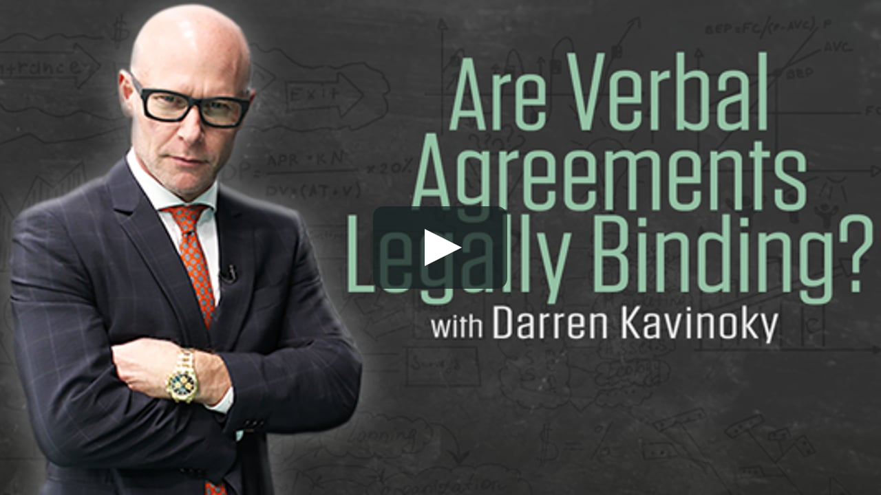 Is A Verbal Agreement Legally Binding Are Verbal Agreements Legally Binding