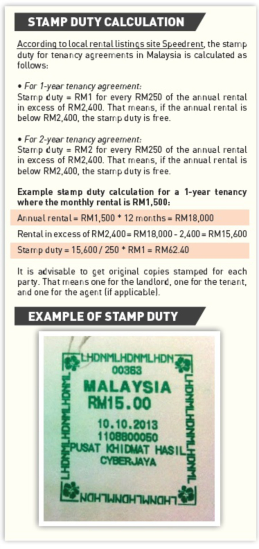 Lawyer Lease Agreement Drafting And Stamping Tenancy Agreement New Straits Times