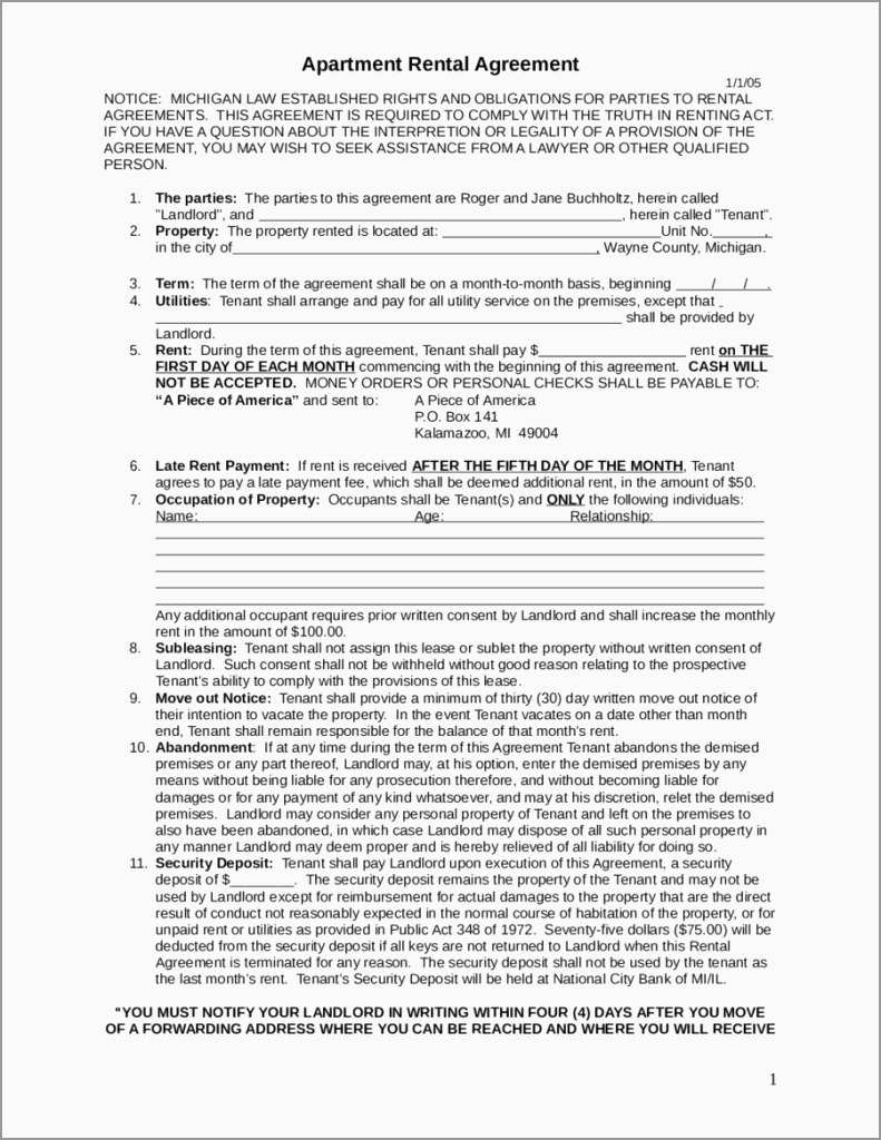 Lawyer Lease Agreement Lovely Free Easy Lease Agreement Template Best Of Template