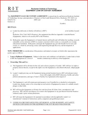 Loan Agreement Letter Template Awesome Agreement Letter Resume Pdf