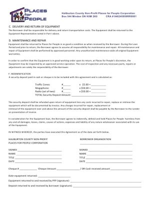Loan Of Equipment Agreement 003 Equipment Loan Form Template Ibov Jonathandedecker And Sample