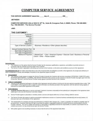 Maintenance Agreement Terms And Conditions Here The 019 Electrical Maintenance Contract Template Lawn Care Form