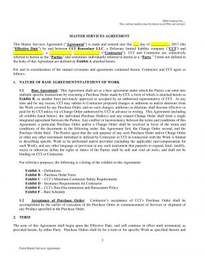 Master Services Agreement 11 Service Agreement Contract Template Examples Pdf Word Google