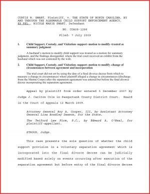 Nc Separation Agreement Template Lovely Separation Papers Types Of Letter