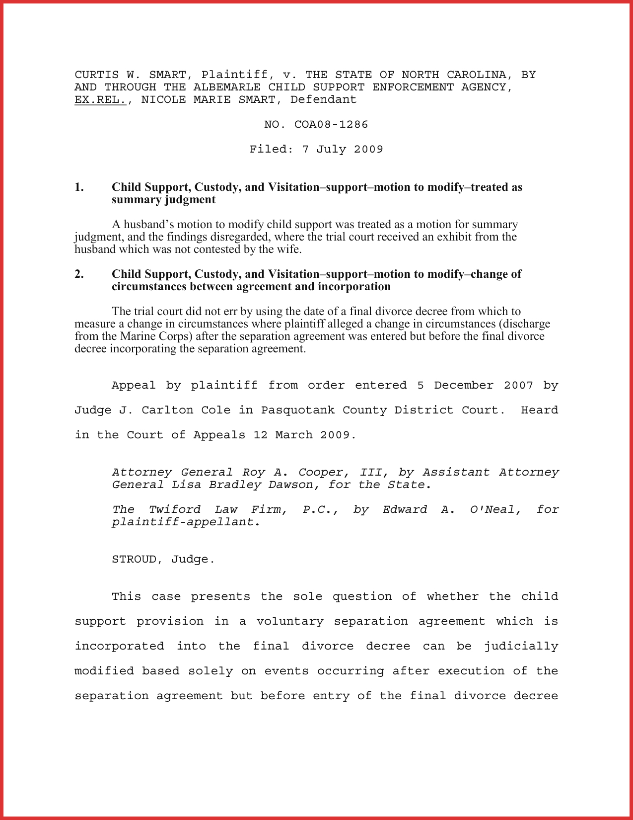 Nc Separation Agreement Template Lovely Separation Papers Types Of Letter