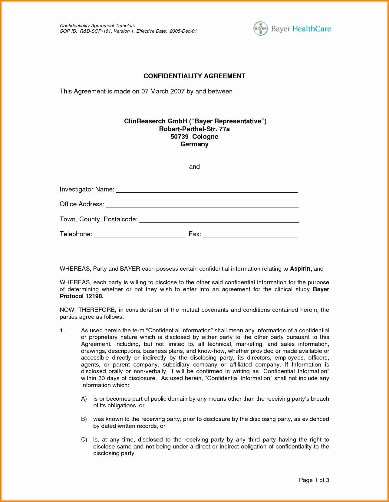 Non Compete Agreement Meaning 019 Non Compete Agreement Florida Form Free Law Example