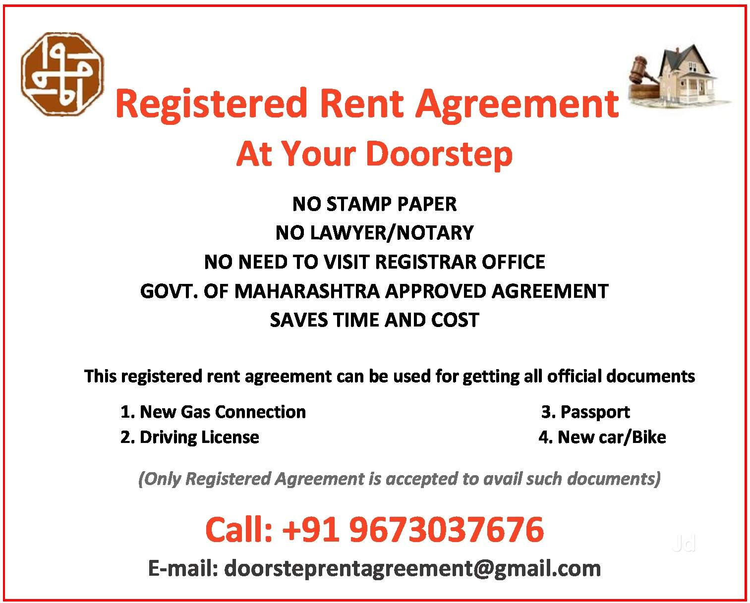 Office Rental Agreement Registered Rent Agreement Photos Pune City Pune Pictures Images