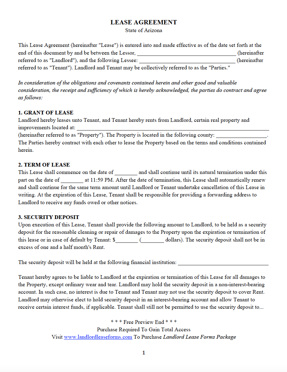 Ohio Residential Lease Agreement All 50 States Residential Lease Agreement Landlord Lease Forms