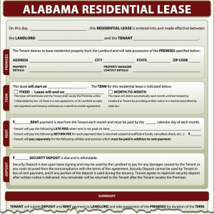 Ohio Residential Lease Agreement Residential Lease