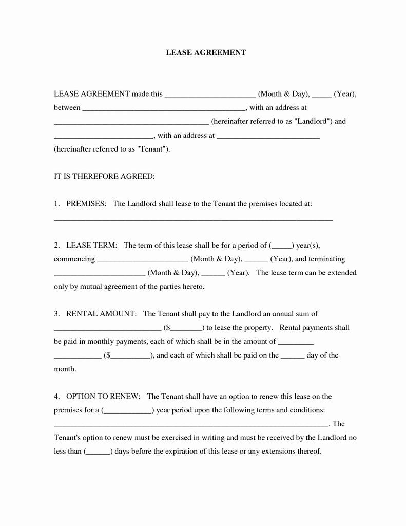Oklahoma Lease Agreement Lease Agreement Form Oklahoma Fresh Lease With Option To Buy
