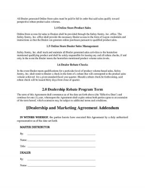 Online Marketing Agreement Marketing Agreement Templates Hunter